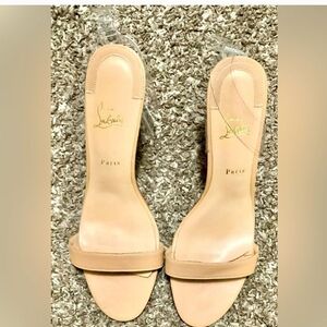 Christian Louboutin Tan Women's Shoes